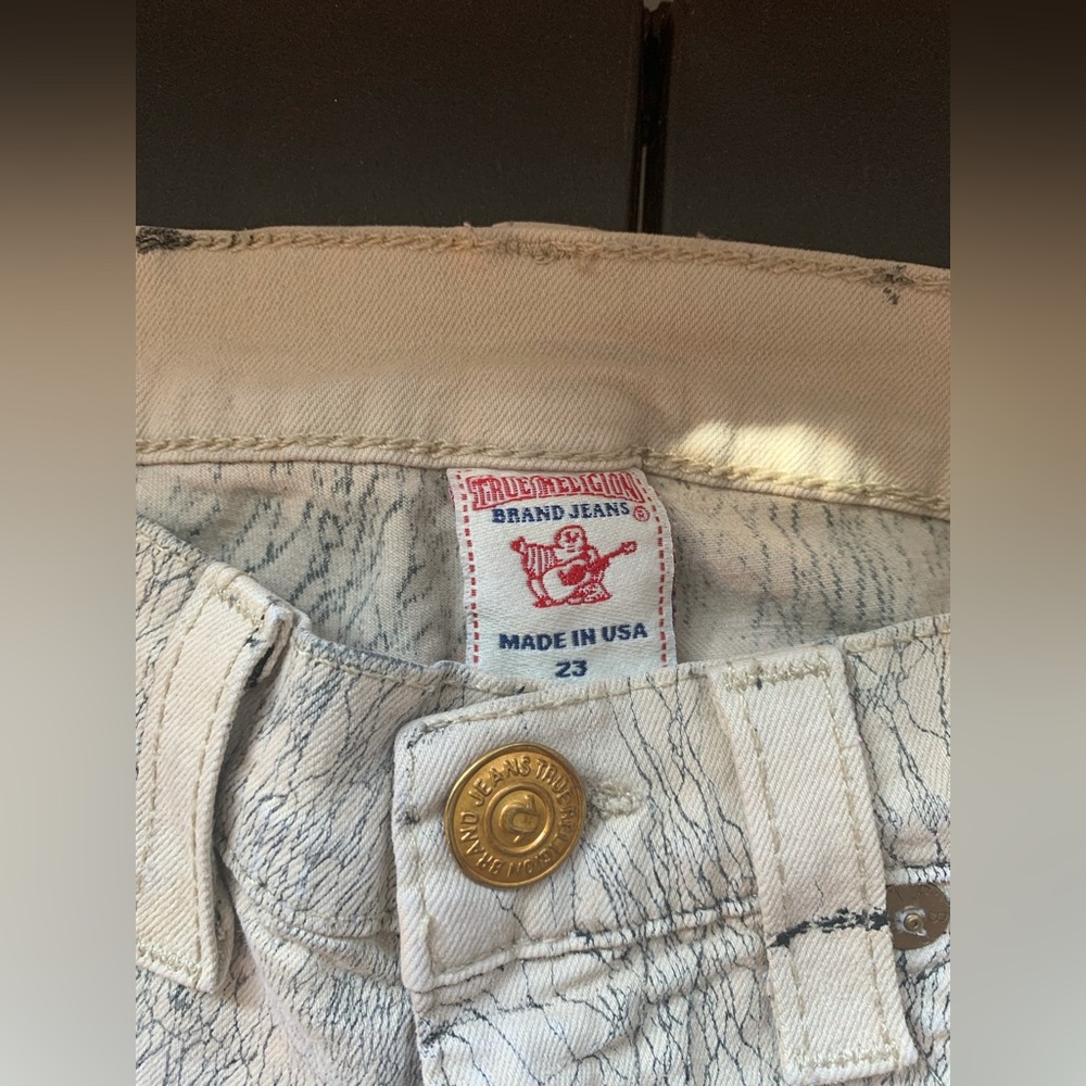 True Religion Low rise skinny jeans size 23